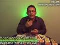 Video Horscopo Semanal SAGITARIO  del 20 al 26 Enero 2008 (Semana 2008-04) (Lectura del Tarot)