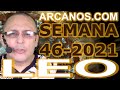 Video Horscopo Semanal LEO  del 7 al 13 Noviembre 2021 (Semana 2021-46) (Lectura del Tarot)