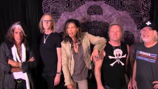 Aerosmith manda recado para o Monsters Of Rock