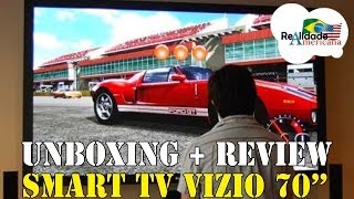 Unboxing + Review Smart TV Vizio 70''