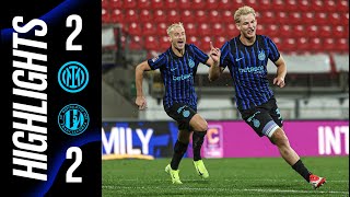ZUBEREK LA RECUPERA ALL'ULTIMO RESPIRO 🖤💙?? | INTER U23 2 - 2 OSPITALETTO | HIGHLIGHTS SERIE C