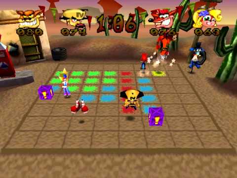 Crash Bash - Cheats - Gem Challenges - 03) Gem of Luck - YouTube