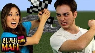 MINECRAFT WAR RAGES ON (Super Mari Fun Time)