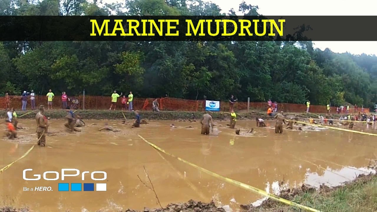 GoPro POV Marine Mud Run! Roanoke VA YouTube