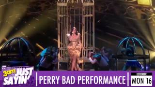 Katy Perry's dodgy performance of Unconditionally on UK X Factor - Just Sayin'