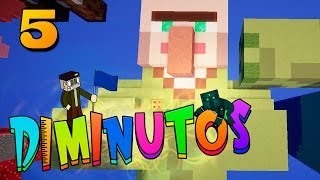 CEREBRO DE ALDEANO!! #DIMINUTOS | Episodio 5 | Minecraft Supervivencia