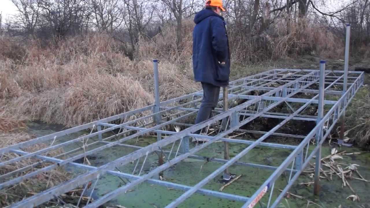 DIY ATV Creek Bridge - YouTube