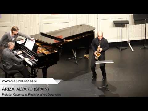 Dinant 2014 - ARIZA Alvaro (Prelude, Cadence et Finale by Alfred Desenclos)