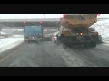 Highway 417 East Snow Plow clearing/salting