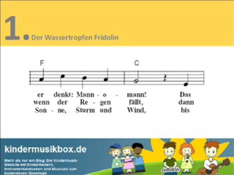 Der Wassertropfen Fridolin - YouTube