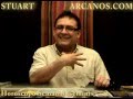 Video Horscopo Semanal GMINIS  del 25 al 31 Diciembre 2011 (Semana 2011-53) (Lectura del Tarot)