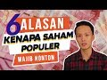 ALASAN SAHAM Populer drpd REKSADANA / EMAS bagi MILENNIAL ?