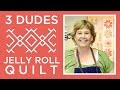 Amazing Jelly Roll Quilt Pattern By 3 Dudes! - Youtube
