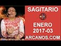 Video Horscopo Semanal SAGITARIO  del 15 al 21 Enero 2017 (Semana 2017-03) (Lectura del Tarot)