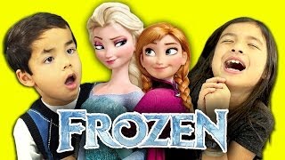 Kids React to Frozen - Let It Go (Multi-Language)