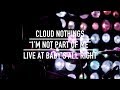 I'm Not Part of Me (live)