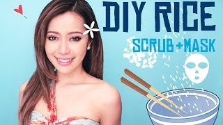 DIY Rice Scrub + Mask