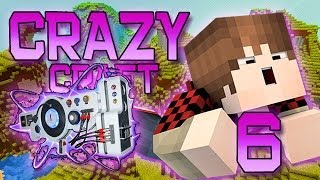 Minecraft: Crazy Craft Modded Survival Playthrough w/Mitch! Ep. 6 - HOW TO MAKE DUBSTEP GUNS!