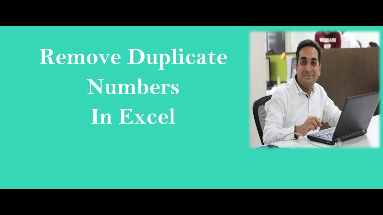 MS Excel Remove Duplicates Values In English - YouTube