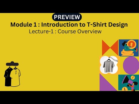video T-Shirt Design Course (Hindi)
