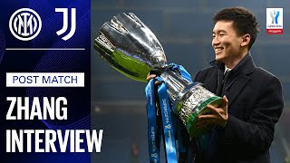 INTER 2-1 JUVENTUS | STEVEN ZHANG INTERVIEW: "Reaping the benefits of our work " [SUB ITA] 🎙️⚫🔵??