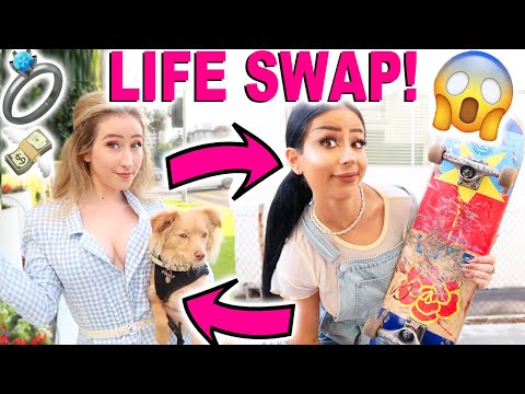 OPPOSITE SISTERS SWAP LIVES FOR A DAY!