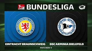 Eintracht Braunschweig vs. DSC Arminia Bielefeld | Matchday 4 — Bundesliga 2 2025/26