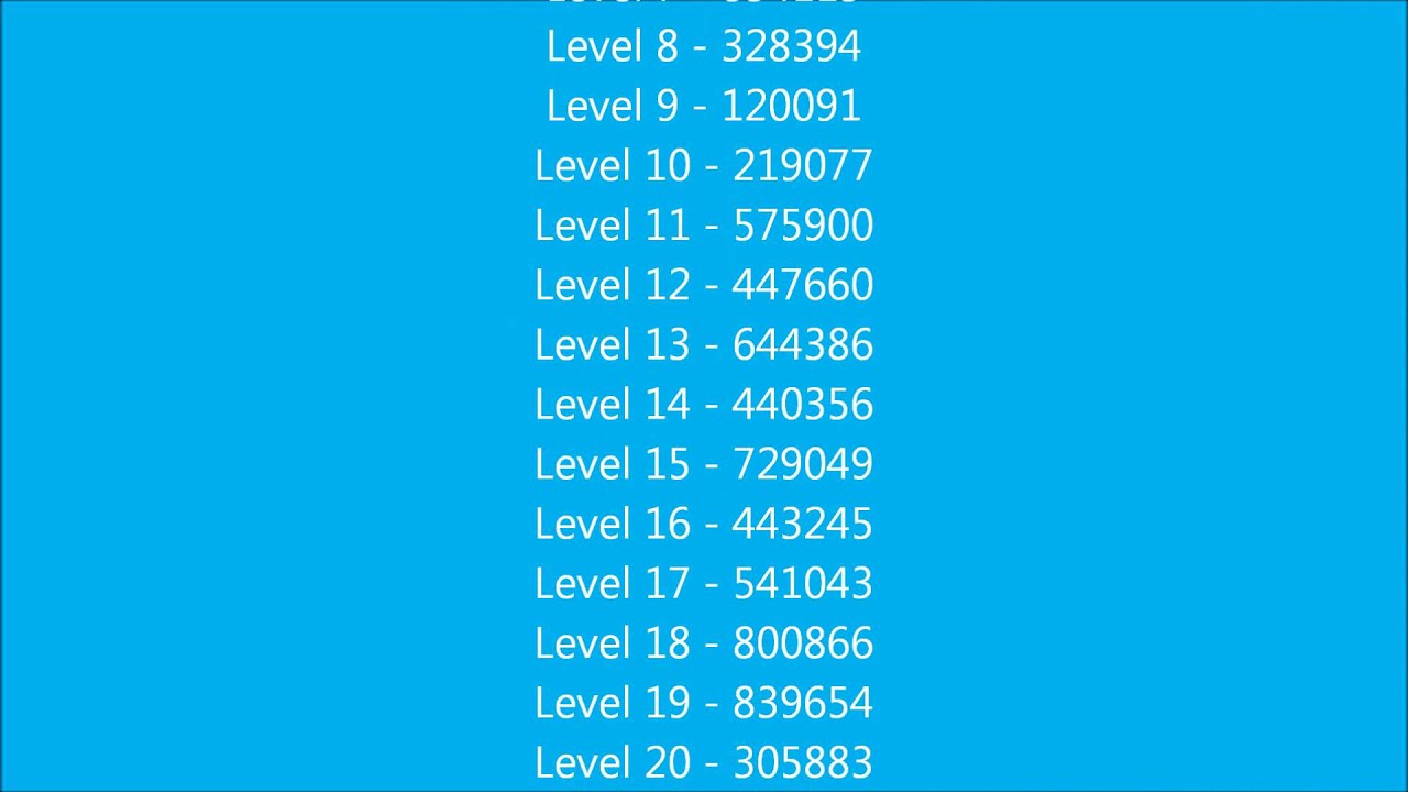 Cubed Access Codes Level 1 - 20 - YouTube