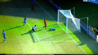 Italia-Haiti gol 1-0 di Giaccherini dopo 18 secondi -  amichevole del 11/06/2013