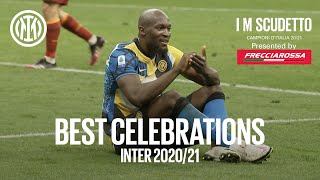 BEST CELEBRATIONS | INTER 2020-21 | Lukaku, Lautaro, Hakimi... and more! | 🙌🏻⚫🔵🏆????  #IMScudetto