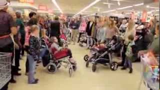 East Anglia's Children's Hospices Treehouse Choir flash mob