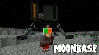 Minecraft - Race To The Moon - Moon Base! [54]