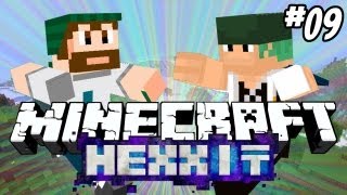 Ep. 09 - Minecraft Hexxit com Leon e Monark.