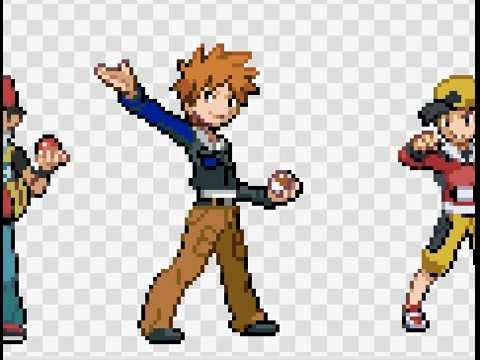 pokemon crystal clear trainer sprites