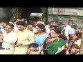Stylish Star Allu Arjun with his Wife Sneha Reddy & Son Ayaan Visits Tirumala - 99tv
