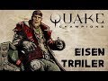 Quake Champions: Eisen и акция с призами (15 - 28 ноября)