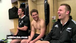 2013 Wellington Bledisloe Cup - Steve Hansen in the sheds