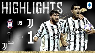 Crotone 1-1 Juventus | Morata Equalises for Juventus! | Serie A Highlights