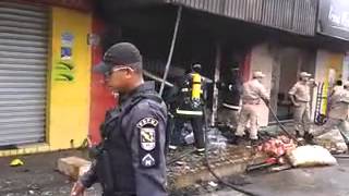 Incendio na comercial Egito em Mossoró