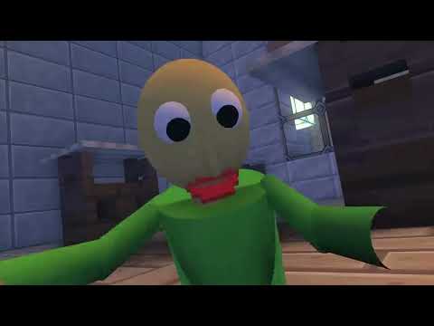 Monster School : TINY BALDI'S - Minecraft Animation