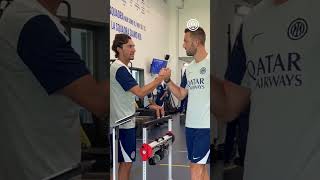 Second day of physical tests ✅ #IMInter #Shorts