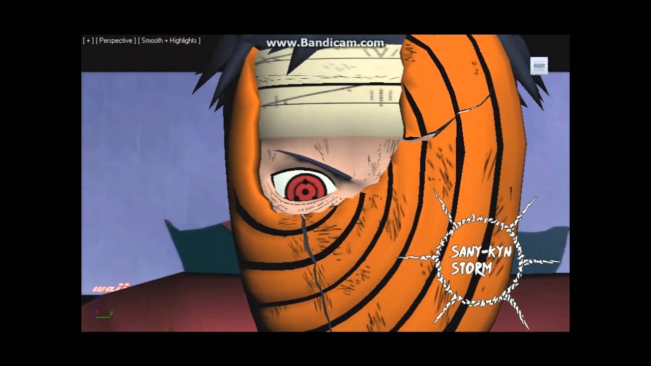 My new skin Tobi broken mask konwert Ps3 by Sanykyn. - YouTube