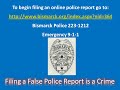 Online Bismarck Police Report Filing