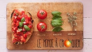 Bruschetta : tartine à l'italienne !