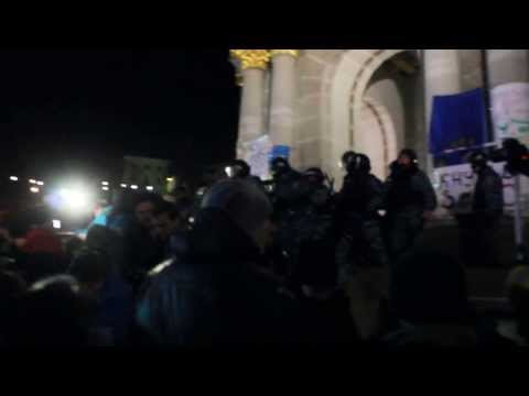 Разгон #Євромайдана 30 ноября 2013 года (3)