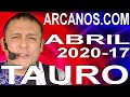 Video Horóscopo Semanal TAURO  del 19 al 25 Abril 2020 (Semana 2020-17) (Lectura del Tarot)