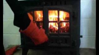 Lighting A Hunter Herald 14 Ce Flat Top Stove Youtube