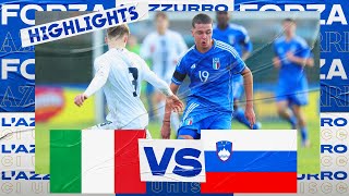 Highlights: Italia-Slovenia 4-4 | Under 15 | Amichevole