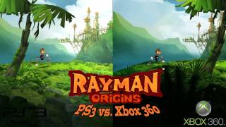 Rayman Origins Xbox Vs Ps3 Vs Wii