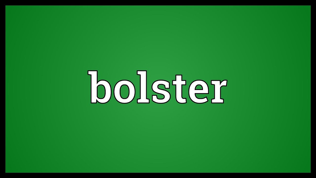 meaning of bolster in hindi